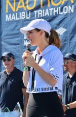MARIA MENOUNOS Hosts Nautica 32nd Annual Triathalon in Malibu 09/16/2018
