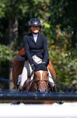 MARY KATE OLSEN at American Gold Cup Show in North Salem 09/27/2018
