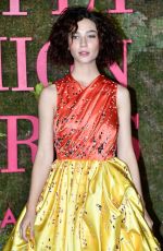 MATILDA DE ANGELIS at Green Carpet Fashion Awards in Milan 09/23/2018