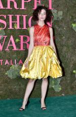 MATILDA DE ANGELIS at Green Carpet Fashion Awards in Milan 09/23/2018