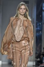 MEGAN WILLIAMS at Genny Runway Show at Milan Fashion Week 09/20/2018