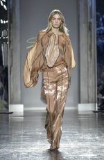 MEGAN WILLIAMS at Genny Runway Show at Milan Fashion Week 09/20/2018