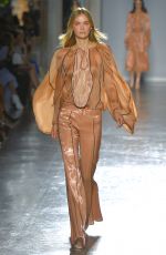 MEGAN WILLIAMS at Genny Runway Show at Milan Fashion Week 09/20/2018