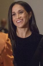 MEGHAN MARKLE at Oceania Exhibit at Royal Academy of Arts in London 09/25/2018