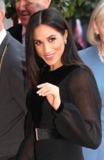 MEGHAN MARKLE at Oceania Exhibit at Royal Academy of Arts in London 09/25/2018