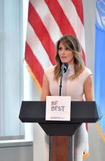 MELANIA TRUMP Hosts Reception in Honor of UN General Assembly in New York 09/26/2018
