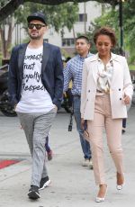 MELANIE BROWN Arrives at Los Angeles Courthouse 09/04/2018