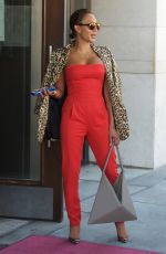 MELANIE BROWN Out and About in Los Angeles 08/31/2018