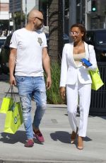 MELANIE BROWN Out Shopping in Beverly Hills 09/21/2018