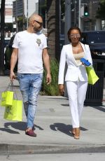 MELANIE BROWN Out Shopping in Beverly Hills 09/21/2018