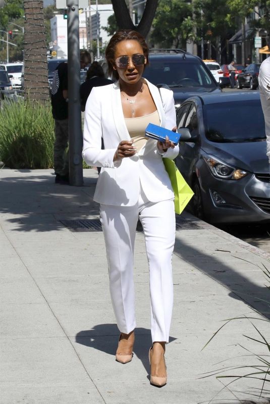 MELANIE BROWN Out Shopping in Beverly Hills 09/21/2018
