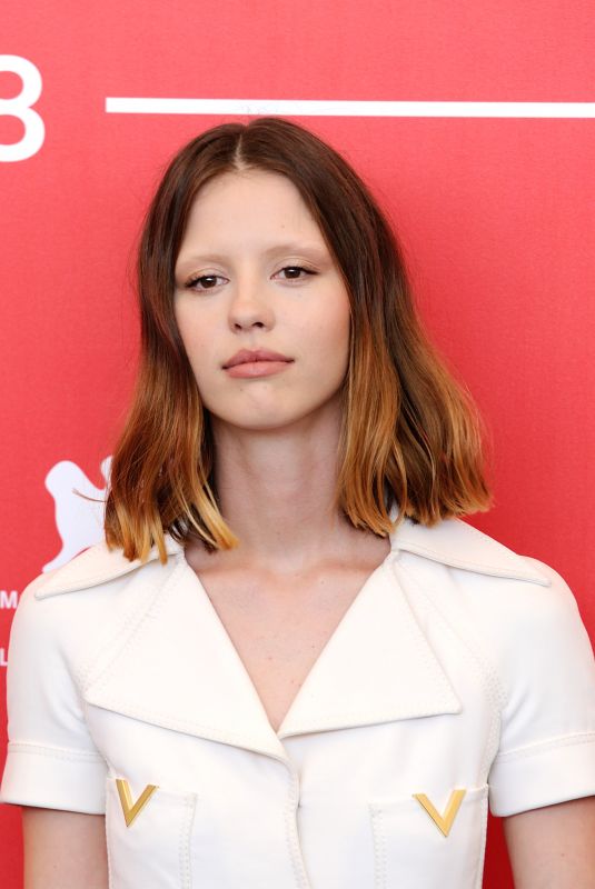 MIA GOTH at Suspiria Photocall at Venice International Film Festival 09/01/2018
