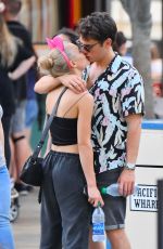 MICHELLE RANDOLPH and Gregg Sulkin at Disneyland 09/24/2018