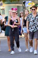 MICHELLE RANDOLPH and Gregg Sulkin at Disneyland 09/24/2018