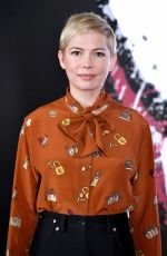 MICHELLE WILLIAMS at Venom Photocall in Los Angeles 09/27/2018