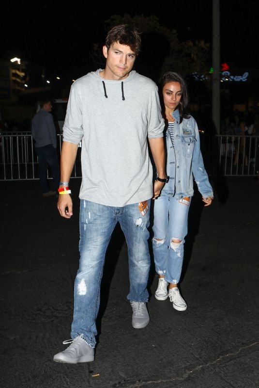 MILA KUNIS at Beyonce and Jay-Z On the Run II Tour in Pasadena 09/23/2018