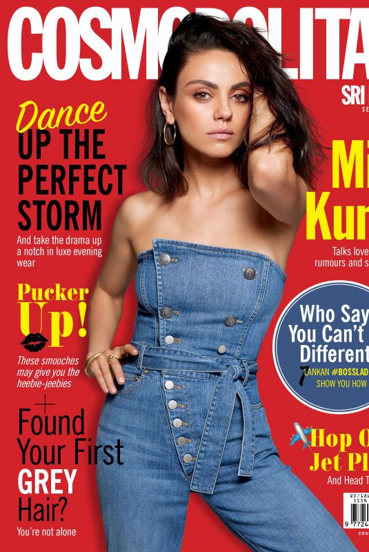 MILA KUNIS in Cosmopolitan Magazine, Sri Lanka September 2018
