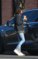 MILA KUNIS Out for a Coffee in Los Angeles 09/26/2018