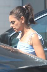 MILA KUNIS Out in Beverly Hills 09/22/2018