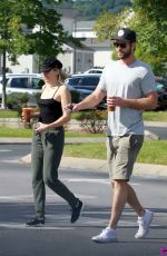MILEY CYRUS Out and About in Nashville 08/29/2018