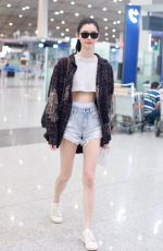 MING XI at Airport in Beijing 09/05/2018