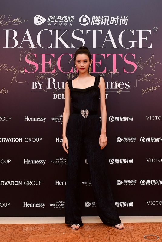 MING XI at Backstage Secrets by Russell James Beijing Exhibit Opening 09/14/2018
