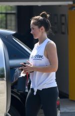 MINKA KELLY Leaves a Gym in West Hollywood 09/24/2018
