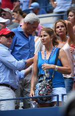 MIRKA FEDERER at US Open Tennis Championships in Flushing Meadows 09/01/2018