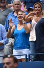 MIRKA FEDERER at US Open Tennis Championships in Flushing Meadows 09/01/2018