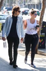 MISCHA BARTON Out and About in Los Angeles 09/25/2018