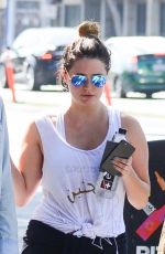 MISCHA BARTON Out and About in Los Angeles 09/25/2018