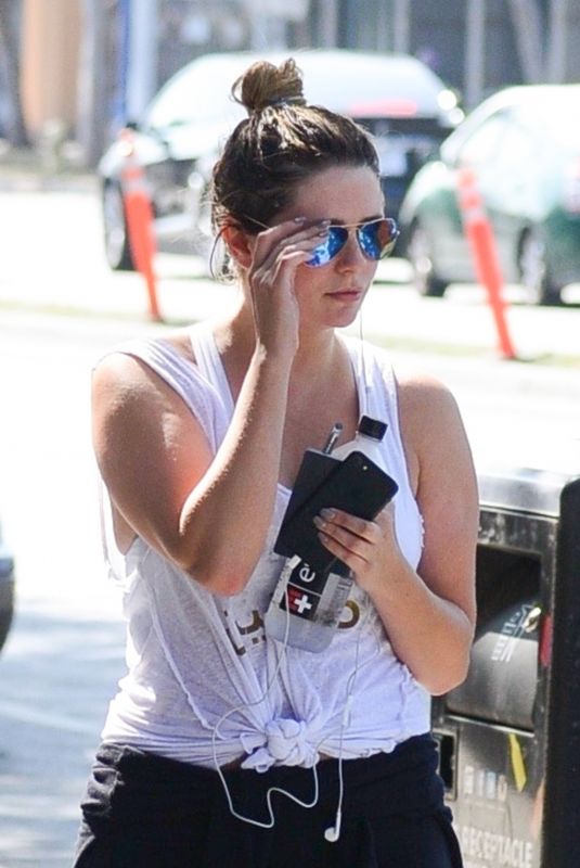 MISCHA BARTON Out and About in Los Angeles 09/25/2018