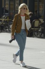 MOLLIE KING Leaves BBC Radio in London 09/29/2018