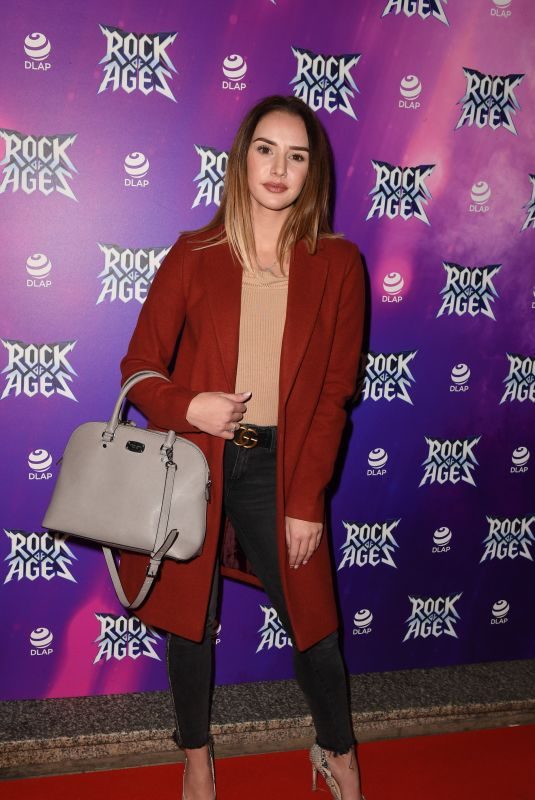 MOLLIE WINNARD at Rock of Ages Press Night in Manchester 09/25/2018