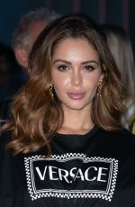 NABILLA BENATTIA at Versace Fashion Show at MFW in Milan 09/21/2018