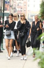 NADINE LEOPOLD Out in New York 09/12/2018