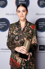 NADINE SHAH at Mercury Prize Albums of the Year Awards in London 09/20/2018