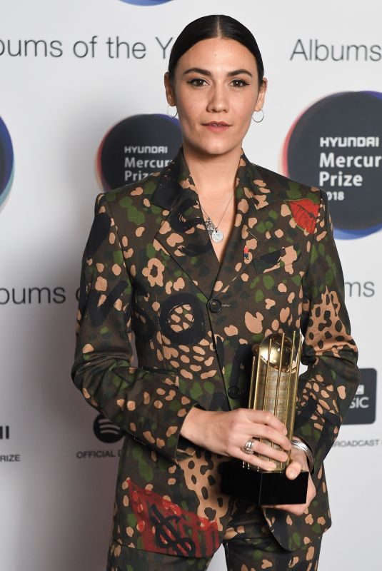 NADINE SHAH at Mercury Prize Albums of the Year Awards in London 09/20/2018