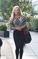 NADIYA BYCHKOVA Out and About in London 08/31/2018