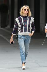 NAOMI WATTS Out and About in New York 09/14/2018