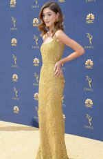 NATALIA DYER at Emmy Awards 2018 in Los Angeles 09/17/2018