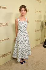 NATALIA DYER at Hollywood Reporter & Sag-aftra Emmy Nominees Night in Beverly Hills 09/14/2018