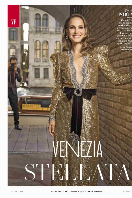 NATALIE PORTMAN in Vanity Fair Magazine, Italy September 2018