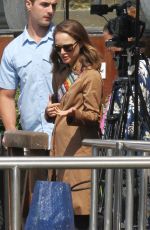 NATALIE PORTMAN Leaves Venice in Taxi Boat 09/06/2018