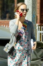 NATALIE PORTMAN Out and About in Los Angeles 09/18/2018