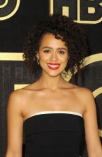 NATHALIE EMMANUEL at HBO Emmy Party in Los Angeles 09/17/2018