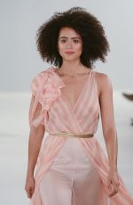 NATHALIE EMMANUEL at Temperley Runway Show at London Fashion Week 09/15/2018