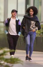 NATHALIE EMMANUEL Out and About in Hollywood 09/27/2018