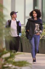 NATHALIE EMMANUEL Out and About in Hollywood 09/27/2018