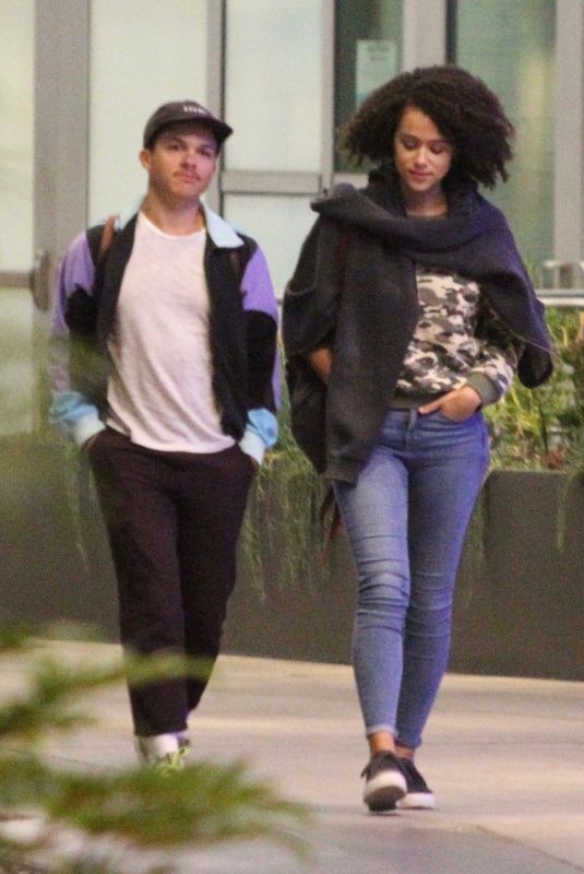 NATHALIE EMMANUEL Out and About in Hollywood 09/27/2018